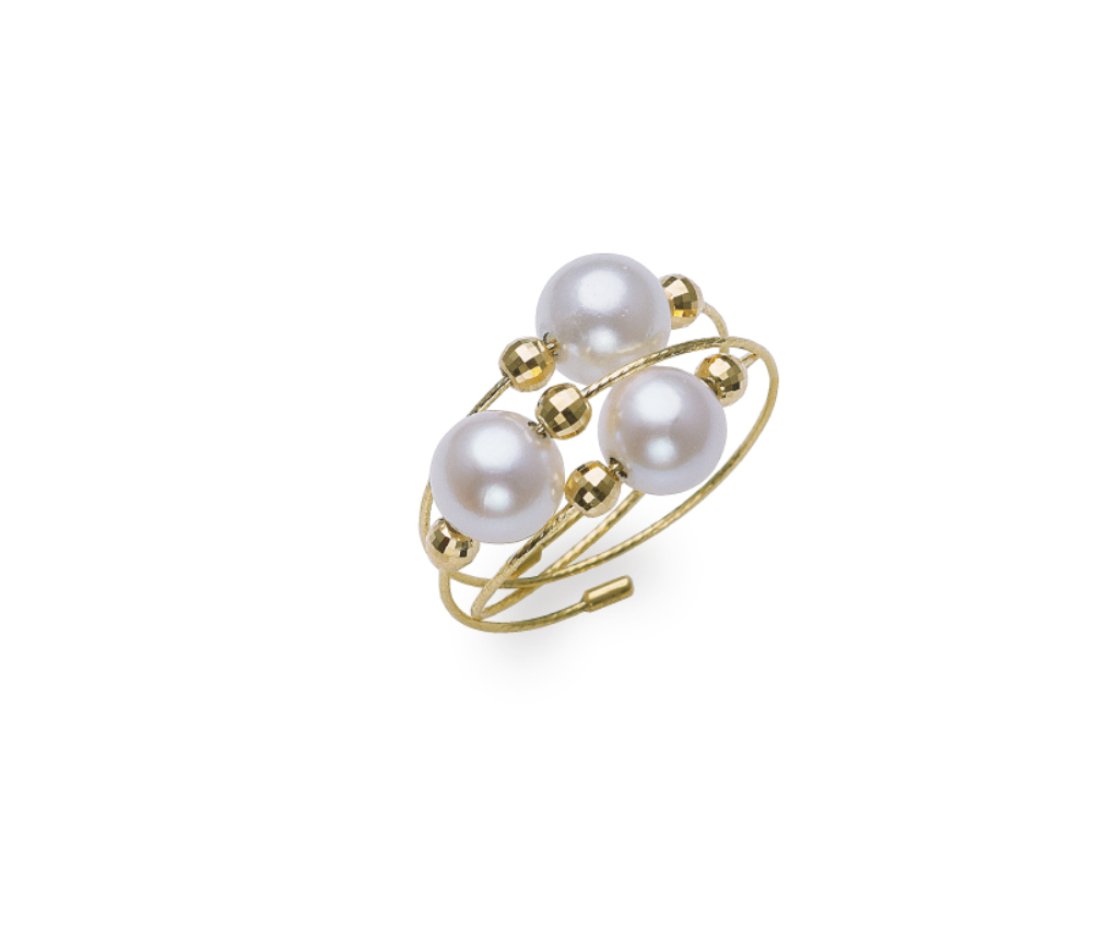 MIEKEN PEARL - K18 Akoya Pearl Ring